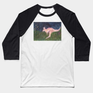 Kangaroo, the iconic Australian Animal Baseball T-Shirt